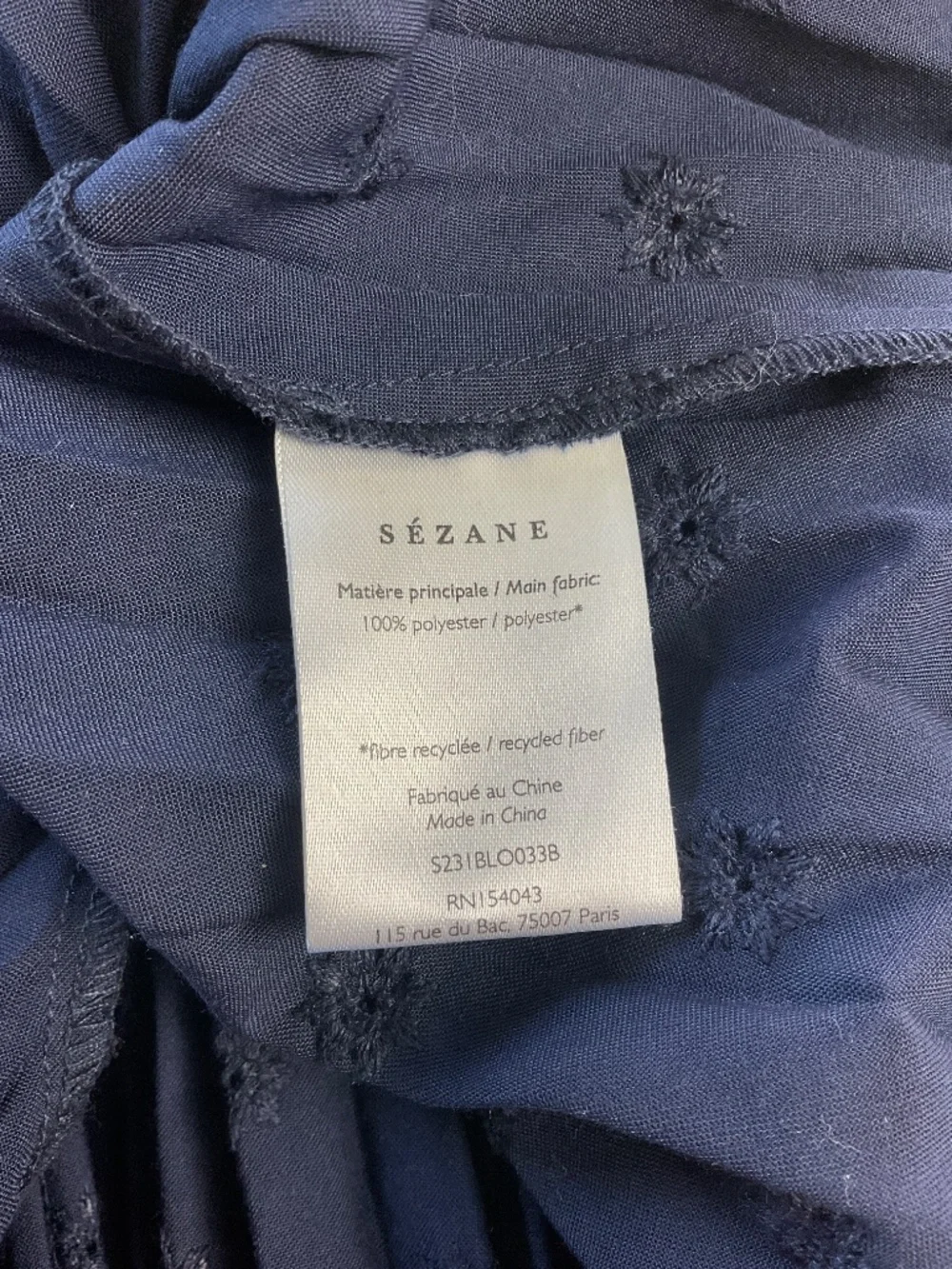 Sezane Romy Pleated Blouse
